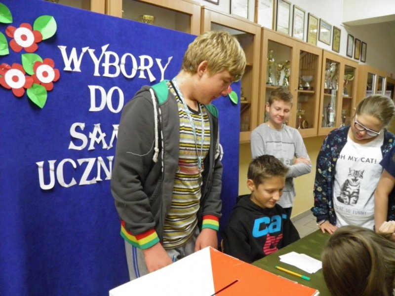 Wybory do rady samorządu uczniowskiego